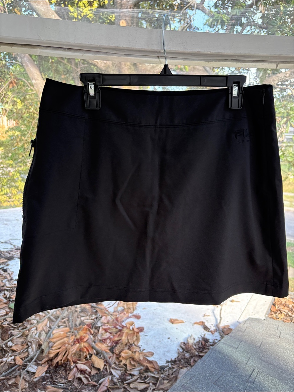 Black Women's Active Skort - Classic Solid